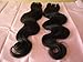 10-28 inch Indian 100% TRUE VIRGIN Remy Human Hair Extensions Natural Wave #1B Weave (10