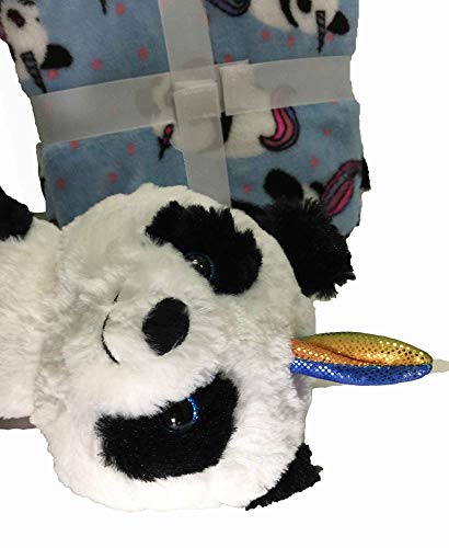 5 Pandacorn+Unicorn+Rainbow+Panda+Corn+Stickers