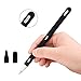 Teyomi Compatible with Apple Pencil 2nd Generation Case,Protective Silicone Sleeve for Apple Pencil 2 Case with 2pcs Nib Cover (Black)