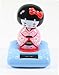 Solar Power TOY - Red-Pink-Purple- Kimono Cute Geisha Japanese Girl Car Home Decor