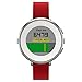 Pebble Time Round 14mm Smartwatch for Apple/Android Devices - Silver/Red (Renewed)