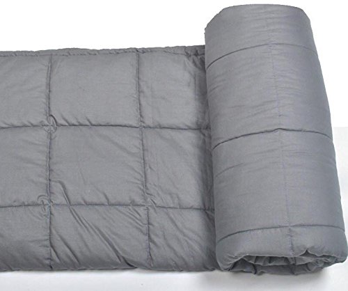 HomeTown Market Weighted Blanket King (80" X 80"), 25LB for Adults, Heavy Pressure Comforter (New King (80" X 80"), 25LB)
