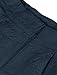Allegra K Women's High Waist Floral Jacquard Pleated A Line Skirt L Navy Blue
