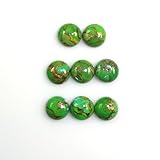 Green Copper Turquoise Round 7mm Approximately 10.00 Carat (9141)