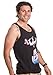 Ann Arbor T-shirt Co. Ronnie ReaGUNS | Funny Weight Lifting Workout Merica USA Tank Top-(Adult,L) Black