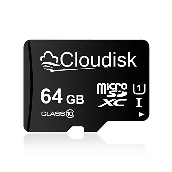Cloudisk 5er-Pack Micro SD-Karte mit MicroSD Adapter Card Reader-Speicherkarte (64GB) – Bild 3