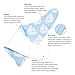 Stadela Baby Adjustable Bandana Drool Bibs for Drooling and Teething Nursery Burp Cloths 4 Pack Baby Shower Gift Set for Boys - Nautical for Sailor with Whales Anchors Stripes Boats Yachts