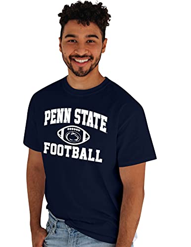 Blue 84 Mens T Shirt Team Color Football, X-Large
