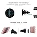 LESHP Air Vent Magnetic Car Mount, Easy-Vent Universal Car Mount Air Vent Magnetic Cell Phone Holder for iPhone 7/6S/Plus/Samsung and Other Android, Windows Smartphones (2-Pack)