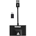 Ramay Wireless Android Auto Adapter for OEM Factory Wired Android Auto Cars Easy Setup Plug & Play AA Cars- Auto Dongle for Android Phones Converts Wired/ Auto to Wireless