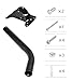 Esky Adjustable Attic Antenna Mount - Outdoor TV Antenna Mounting Pole Universal Mount Brackets - Easy Installation, Solid Structure, Weather Proof
