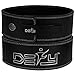 DEFY Lever Belt 100% Cowhide Genuine Leather 10MM Gym Training Power Lifting Men & Women Weightlifting Belt Black
