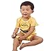 Baby House Baby Girl 3Pcs Bee Dot Flower Yellow Romper&Hairband+Black Yarn Skirt