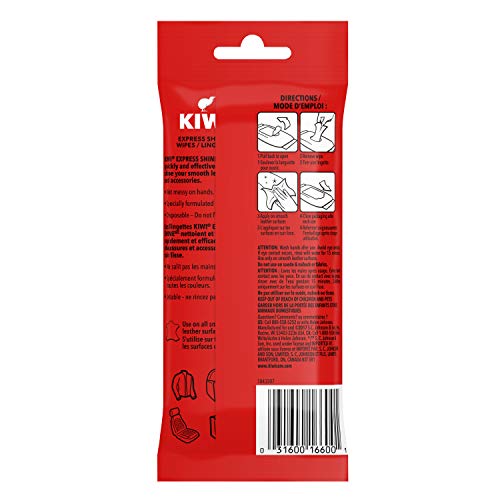 Kiwi Express Clean and Shine Wipes 15 ct