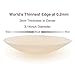 Zacca Nipple Covers Silicone Reusable Breast Lift Pasties for Women Nude