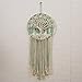 laddawan Macrame Wall Hanging Green and White Tree of Life Wall Art Decoration Home Decor Dream Catcher (X-Large)