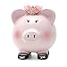 Child to Cherish Ceramic Princess Piggy Bank for Girls