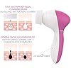 Facial Cleansing Brush [Newest 2021], PIXNOR Waterproof Face Spin Brush with 7 Brush Heads for Deep Cleansing, Gentle…