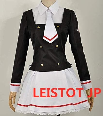 Amazon Clear Card編 カードキャプターさくら 制服 木之本桜 コスプレ衣装 ハロウイン クリスマス コスチューム 文化祭 オーダーメイド可能 オーダーメイド コスプレ 仮装 通販
