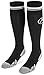 Kunto Fitness Graduated Compression Socks for Men and Women (Large, Black)