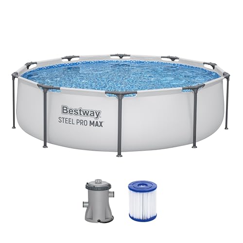 Steel Pro Max™ Frame Pool-Set, rund, mit Filterpumpe 305 x 76 cm