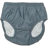 Child, Youth, & Special Need My Pool Pal Swimsters Resuable Swim Diaper (Grey, XS-6/8)