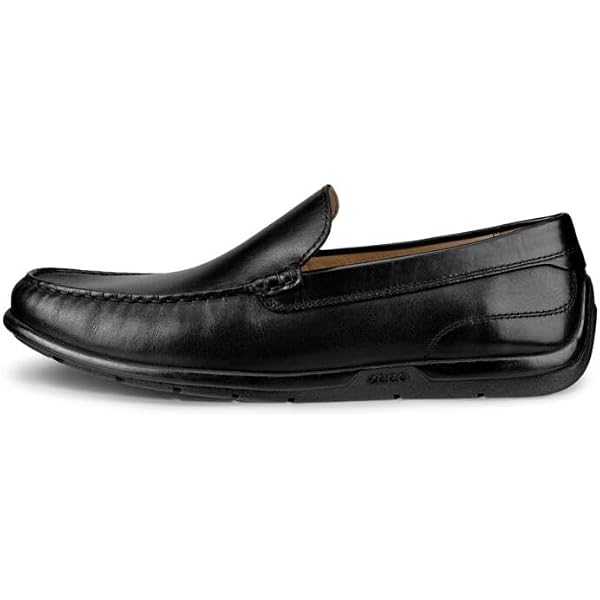 ECCO Illinois Black Leather Slip-On Loafers - Men’s EU 42, US 8-8.5 - New in Box Amazon.com | ECCO Men main image 4
