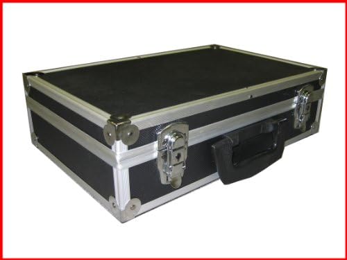 Mini Black Aluminum Multi purpose Case For Tool/Camera/Hardware and More With Foam