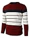 H2H Mens Casual Slim Fit Pullover Sweaters Long Sleeve Lightweight Thin Fabric Various Patterned