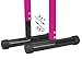 Wacces Heavy Duty Functional Fitness Station Stabilizer Dip Stands - Pink