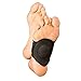 FENGDA Arch Support Wrap Flatfoot Orthotics with Elastic Bandage & Massage Pad (1 Pair) Black