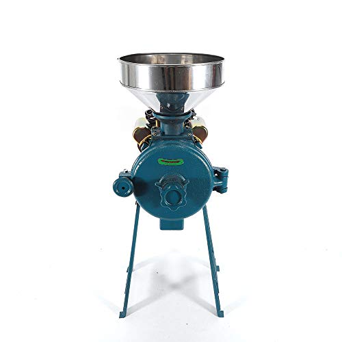 WUPYI Grinder Machine,110V 1500W Electric Dry Mill Grinder Machine Grain Mill Cereal Rice Grinder Corn Coffee Wheat Feed Mill Dry Cereals Grinder with Funnel, 1400r / min - Thumbnail 5
