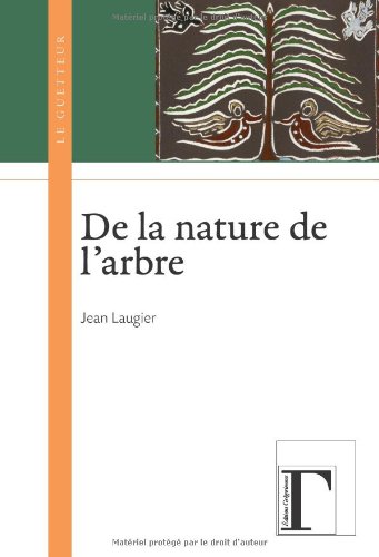 De la nature de l'arbre