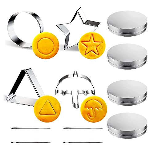 Squid TV Game Cookie Cutters Set Children's Day Gift,Star Cookie Cutter