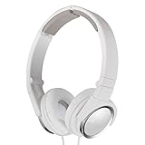 JVC HAS400W Carbon Nanotube On-Ear Headband Headphones (White)