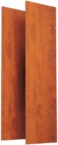 Easy Track RV1447-CON 2 Count Closet Vertical Panels, 48-Inch, Cherry
