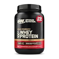 Optimum Nutrition Gold Standard 100% Whey Protein Powder, Double Rich Chocolate 1.98 Pound (Packaging May Vary)