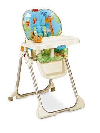 Fisher Price Baby Gear L0541 Rainforest High Chair Amazon De Baby