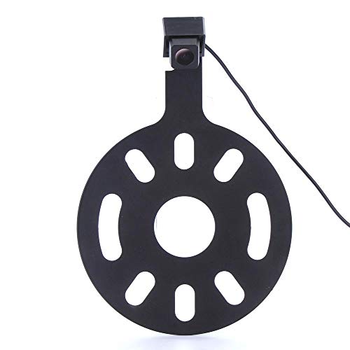 Waterproof Color Car Rear View Backup Reversing Camera 170 Degree Viewing Angle for Jeep Wrangler/Willys/Unlimited Sahara Spare tire Rubicon 2007 to 2015 (HD Backup Camera)