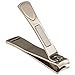 Spa's Premium Nail Clipper Set with Built-In Nail Files, Stainless Steel Fingernail Clippers and Toenail Clippers, Velvet String Carrying Pouch - Professional Spa Quality Precision Nail Care Tools