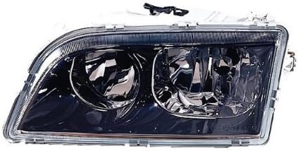 Volvo S40/V40 Replacement Headlight Assembly (Black) - 1-Pair