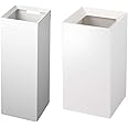 YAMAZAKI Alloy Steel 4488 Tall 27 Liter & ABS Plastic 10 Liter Trash Cans