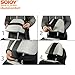 Sojoy Patented Universal Ergonomic Streamlining Car Seat/Cushion Lumbar and Neck Support (17x13x5.5)
