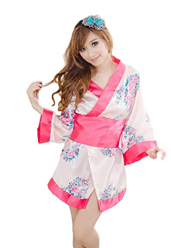 SAKURA-S: Sexy Luxury Japanese style Kimono Outfit Cosplay Costume Set 2types