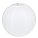 LIHAO 8 Inch White Round Paper Lanterns (10 Pack)