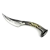 Railroad Spike Knife K17, Gift for dad, Present For Him, 6th Anniversary Gift, Groomsmen Gift, Forged Knife, 11th Anniversary Gift