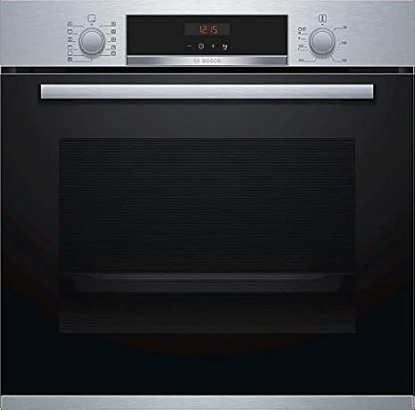 Bosch 71- Litre Built Digital Oven | 3D Hot AIr For Optimal Distribution Of Heat On Upto 2 Levels Simultaneously | Digital Display With Electron