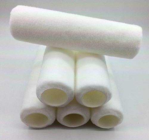 Magimate Paint Roller Covers Bulk 9 Inch 4 Inch, 1/2 Inch Nap, Roller Refills, Multiple Pack for Indoor and Outdoor Painting,12 Pieces - Thumbnail 4