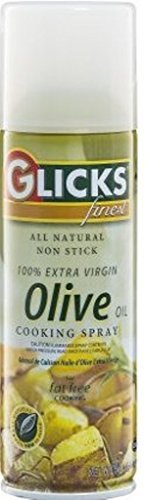 Glicks Finest Extra Virgin Olive Oil Cooking Spray Kosher For Passover 5 Oz. Pk Of 3.
