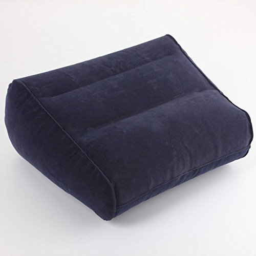 KING DO WAY Inflatable Travel Leg Up Foot Rest Back Pain Footrest